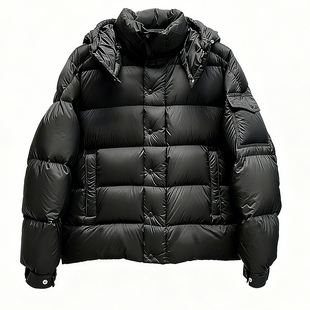 蒙家白鹅绒羽绒服MAYA玛雅70周年雾面哑光蒙口得保暖男女长款外套