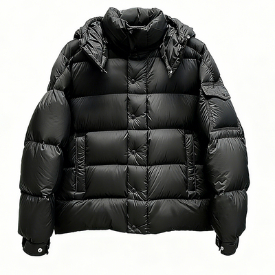 欧美高端白鹅绒羽绒服雾面哑光