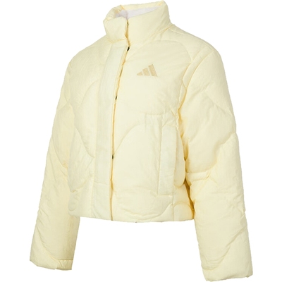 劲浪adidas阿迪达斯2025新款运动短款羽绒服冬季女款外套JG5946