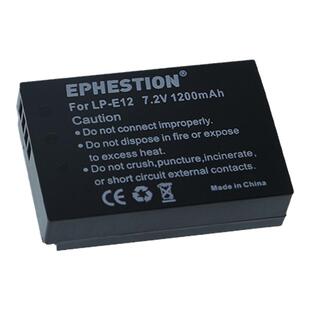适用佳能LP-E12相机电池适用EOS M50 M200 M100 100D SX70HS M10 M2 kiss x7微单Mark2非原装二代充电器lpe12