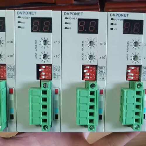 议价-台达DVPDNET-SL 主站主机模块 实物图 成色还不错