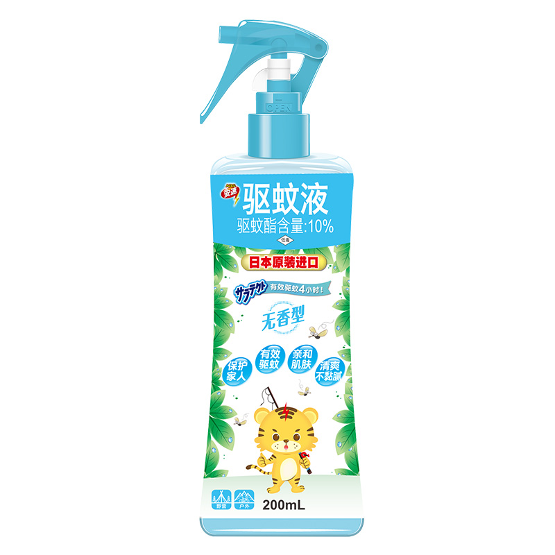 日本安速驱蚊喷雾防蚊虫叮咬