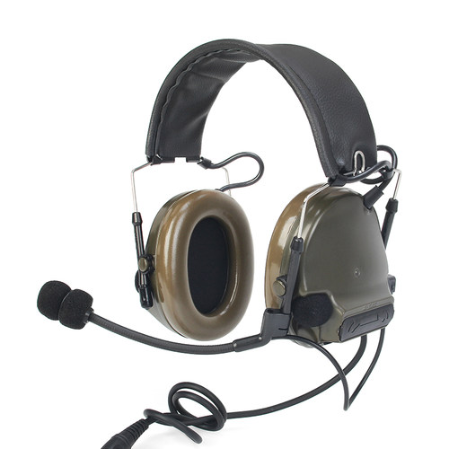 ZTAC元素拾音降噪Comtac3/C3耳机战术通讯军迷真人CS吃鸡影视道具