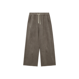 郑买买 暖冬裤 2025秋冬款新款纯色休闲简约通勤加绒加厚休闲裤女