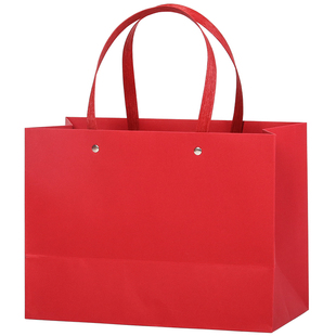 厂家高档礼品袋铆钉手提袋定制鲜花店正方形纸袋批发牛皮纸袋印刷