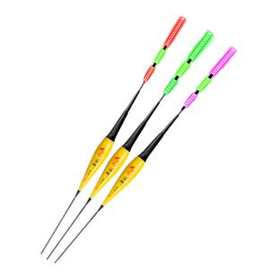 浅水夜光漂草洞溪流短漂咬钩变色日夜两用高灵敏电子漂浮漂鲫鱼漂