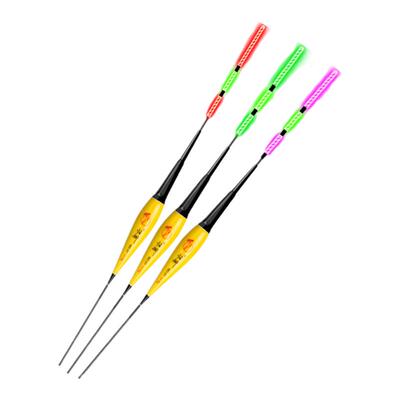 浅水夜光漂草洞溪流短漂咬钩变色日夜两用高灵敏电子漂浮漂鲫鱼漂