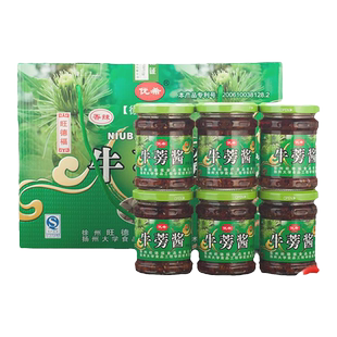 牛蒡酱礼盒下饭菜咸菜拌饭拌面早餐牛旁酱香辣原味徐州特产送礼