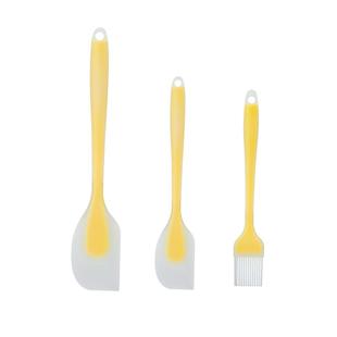 双枪硅胶刮刀硅胶铲烘焙工具食品级耐高温锅铲家用油刷不粘锅刮板