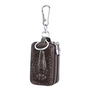 钥匙包男士大容量双层高档汽车钥匙扣腰挂多功能家汽车通用锁匙包