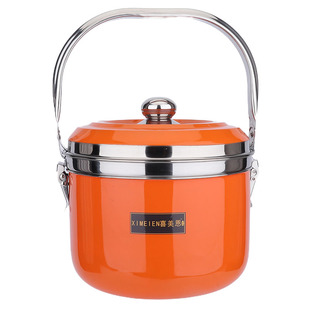 加厚SUS304免火再煮锅节能保温锅不锈钢锅焖烧锅煲汤锅炖蒸锅6L8L