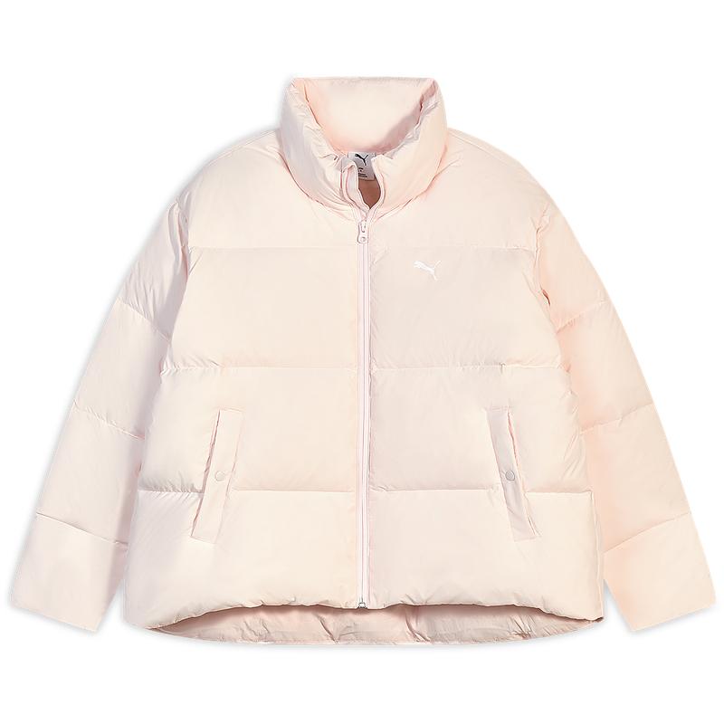 80绒保暖棕色运动羽绒服PUMA彪马