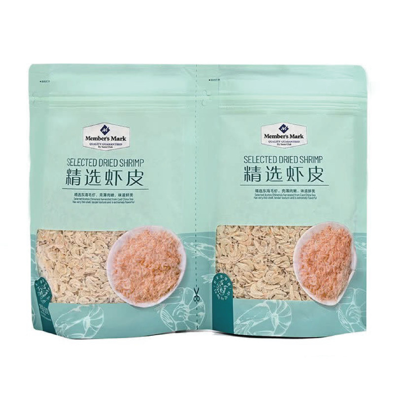 山姆精选100%虾皮无添加野生