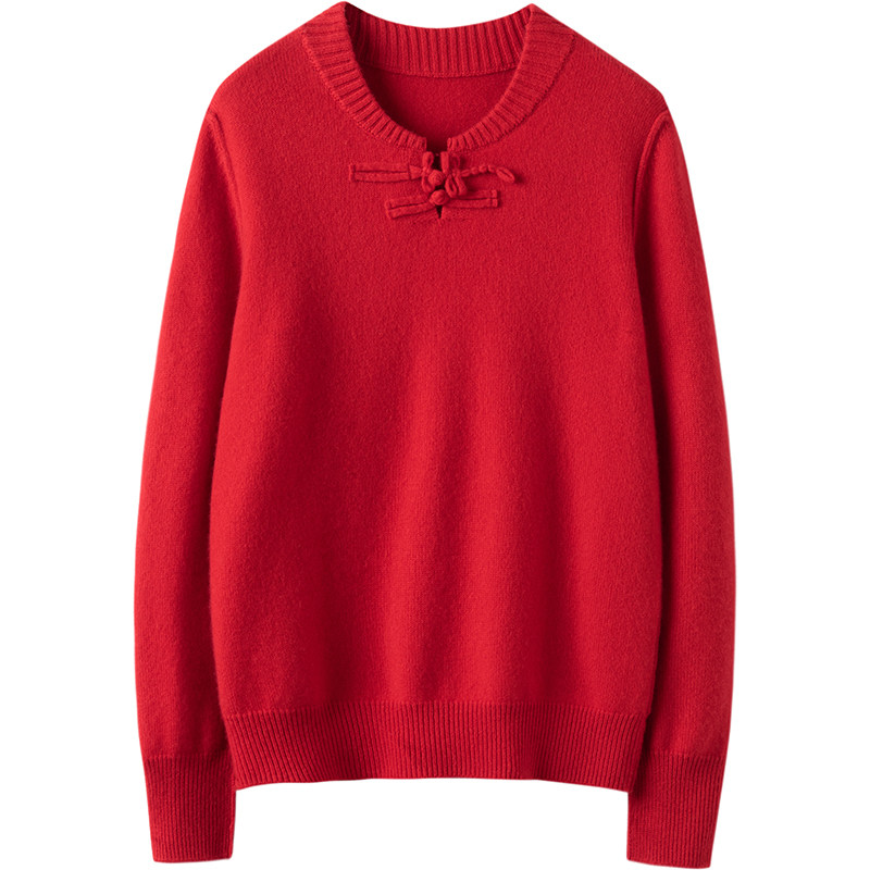 牧绒飞高端100%纯山羊绒衫