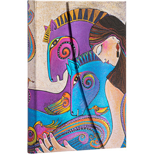 绝版Paperblanks笔记本美国艺术家劳雷尔伯奇神秘的马系列记事本