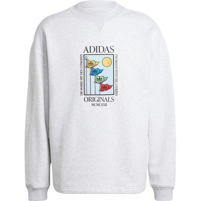 阿迪达斯男士
毛圈布圆领卫衣