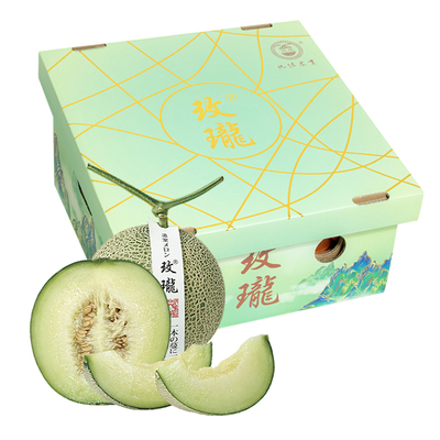 精选水果玫珑蜜瓜整箱