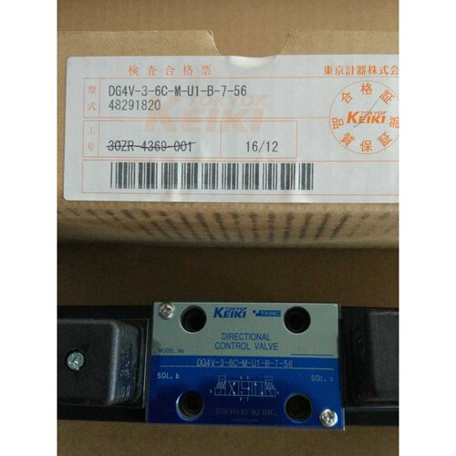 DG4V36CMU1B756东京计器小型电磁换向阀TOKIMEC