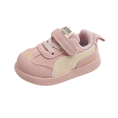 春秋款女宝宝学步鞋0一1-4岁婴儿鞋子幼儿12个月软底女童秋季童鞋