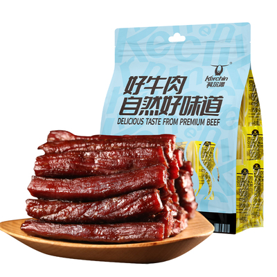科尔沁风干牛肉干230g独立包装