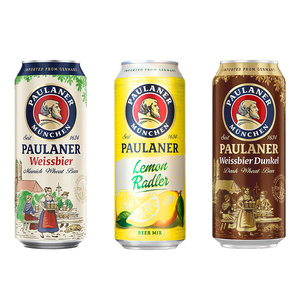 德国保拉纳柏龙啤酒500ml*24罐