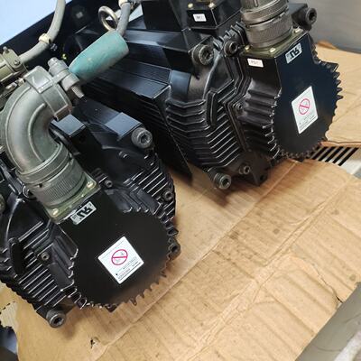 议价可维修SGMGH75ACA6B7.5kw带抱闸电机实物图功