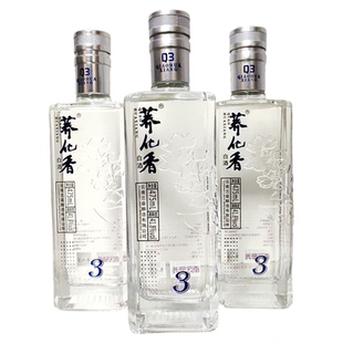 云南特色酒兰益松系列兰益荞化香酒 Q3瓶装苦荞475ml清香型41.8度