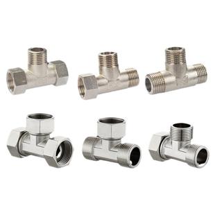 活接三通一进二出分水器4分6分角阀一分二转接头水管龙头分流阀门