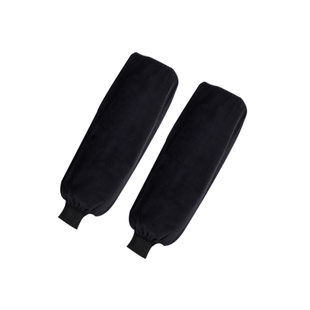 罗口袖套2025新款男士套袖加长加大羽绒服黑色护袖女秋冬工作防污