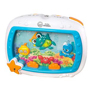 美国Kids2 baby einstein海洋声光安抚瞌睡鱼缸宝宝哄睡玩具