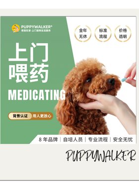 萌宠在家宠物上门给猫咪狗狗喂药