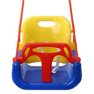 儿童秋千室内单杠摇篮家用塑料吊椅宝宝室外玩具简易户外庭院挂钩