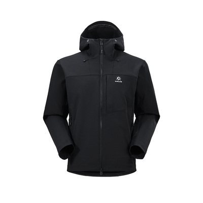 KAILAS凯乐石M8 IC连帽软壳衣加绒外套防风保暖夹克户外徒步男款