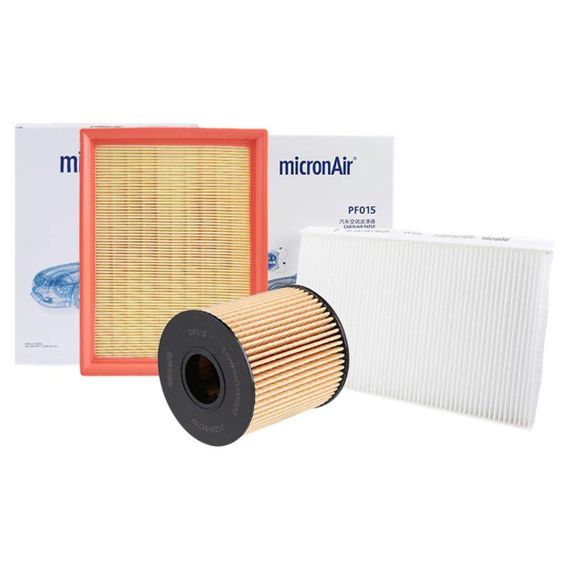 科德宝308标致307世嘉凯旋408机油滤芯空气滤芯空调滤芯三滤套装