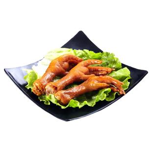 老李五香鸡爪卤味酱香鸡爪正品凤爪独立包装500g温州小吃即食零食