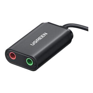 绿联 USB外置声卡台式机电脑笔记本外接口独立音频耳机免驱转换器