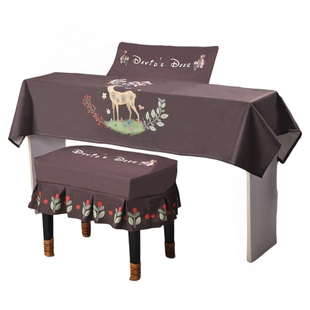 88键防尘罩盖布雅马哈YDP145电钢琴罩加厚通用电子琴盖巾弹琴不取