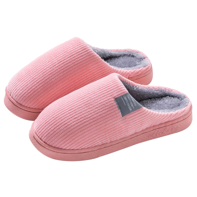 棉拖鞋冬季厚底家居防滑加绒情侣