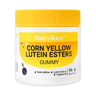 Norvikon诺维肯先目叶黄素软糖保护儿童眼睛防蓝光成人视力玉米味