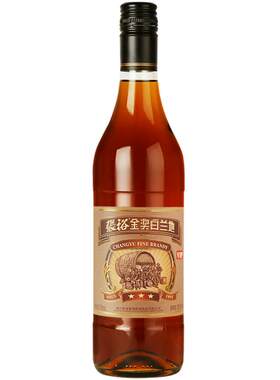 张裕三星金奖白兰地38.5度500ml