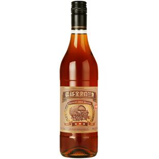 张裕三星金奖白兰地38.5度500ml*1瓶醴泉官方正品洋酒泡青梅整箱2