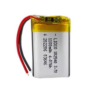 102540可充电0.5C数码电芯聚合物锂电池3.7V 大容量1100mAh小体积
