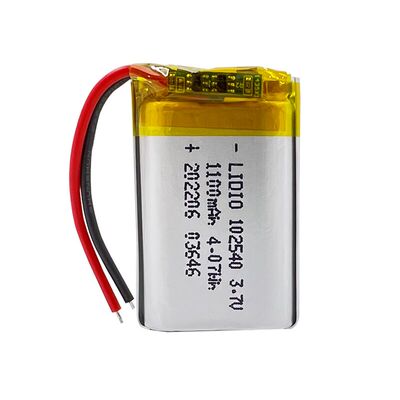 1100mAh锂电池带保护板锂电池3.7
