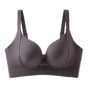 内衣女薄调整型无痕聚拢提拉防下垂外扩大胸显小不勒收副乳文胸罩