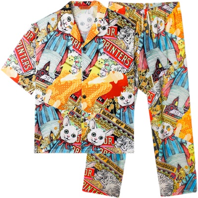 埃森费姆原创次元印花潮流家居服