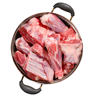 正宗内蒙古锡盟手把羊肉手抓肉原切羊前腿羊小腿块瘦肉款新鲜冷冻