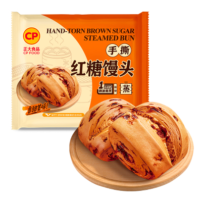 正大红糖馒头早餐手工点心包子
