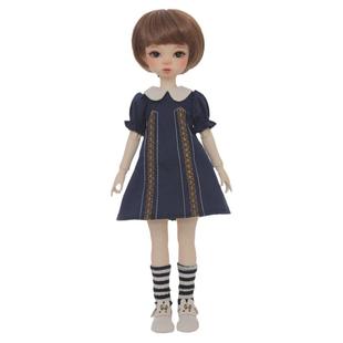 原创正版玩趣堂Niki尼基bjd6分29cm娃娃可动关节玩偶人形玩偶潮玩