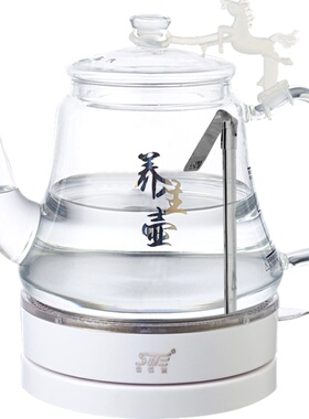 思奈尔玻璃电热烧水壶透明小型