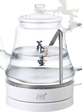 思奈尔玻璃电热烧水壶透明小型
